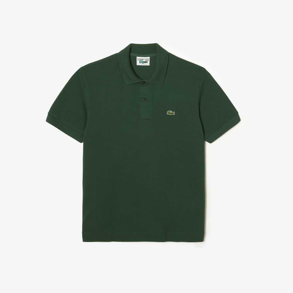 Lacoste Classic Fit Heavy Bomull Pique L.12.21 Grønn | 5761-MTDFI