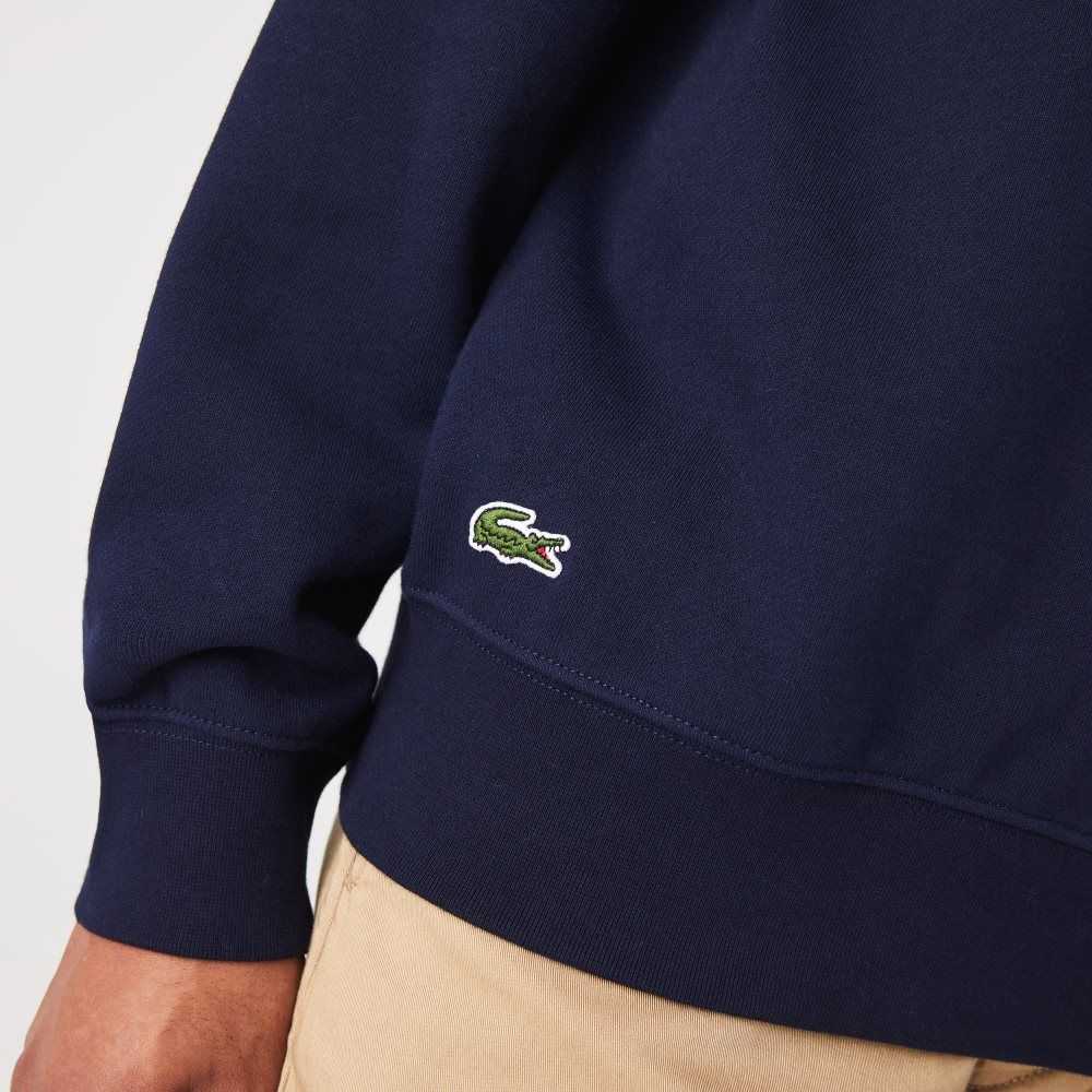 Lacoste Classic Fit Solid Hette Marineblå Blå | 8530-BXIHO