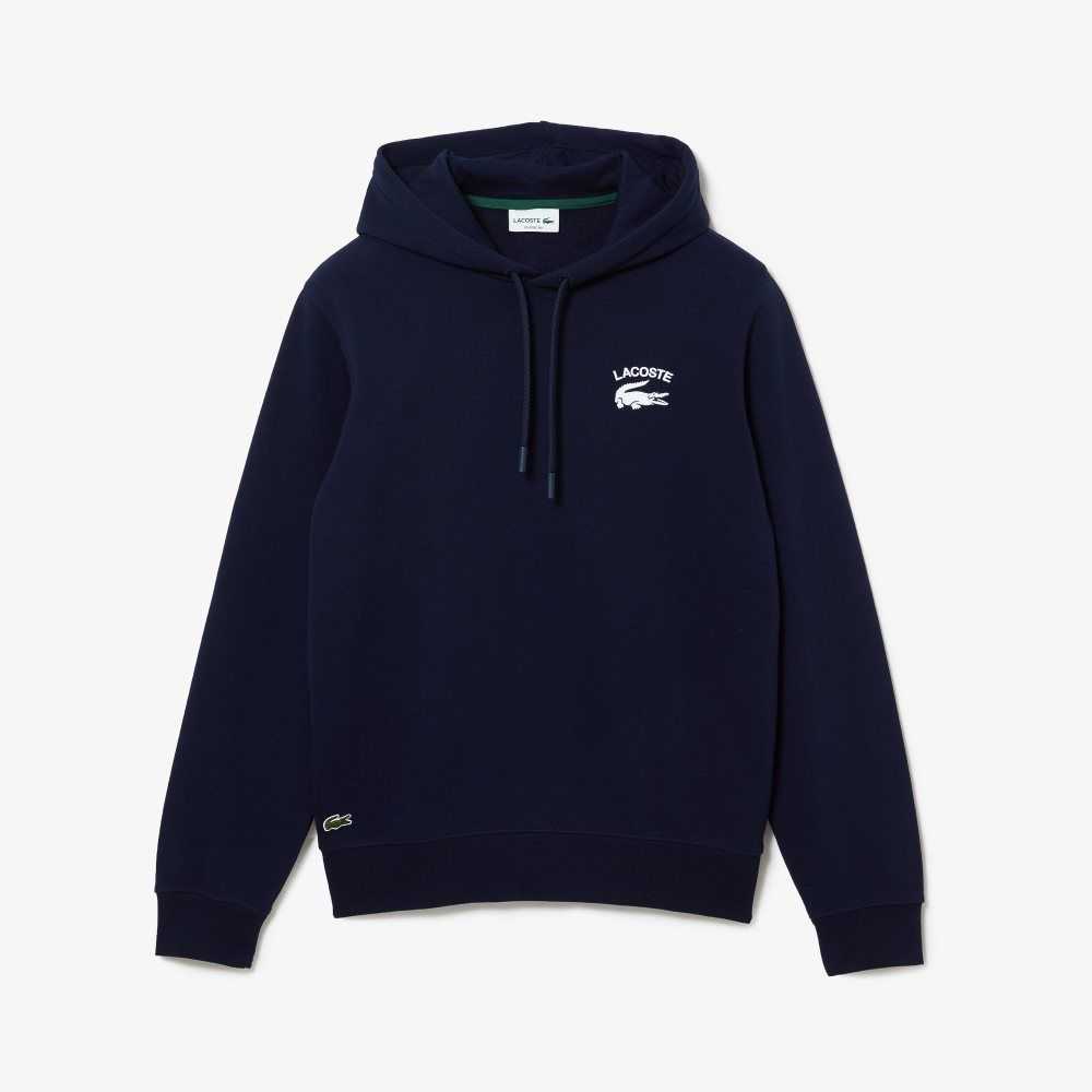 Lacoste Classic Fit Solid Hette Marineblå Blå | 8530-BXIHO