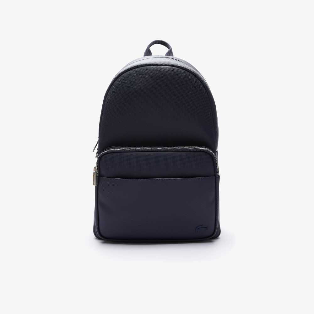 Lacoste Classic Petit Pique Backpack Marineblå | 2310-GCUKA