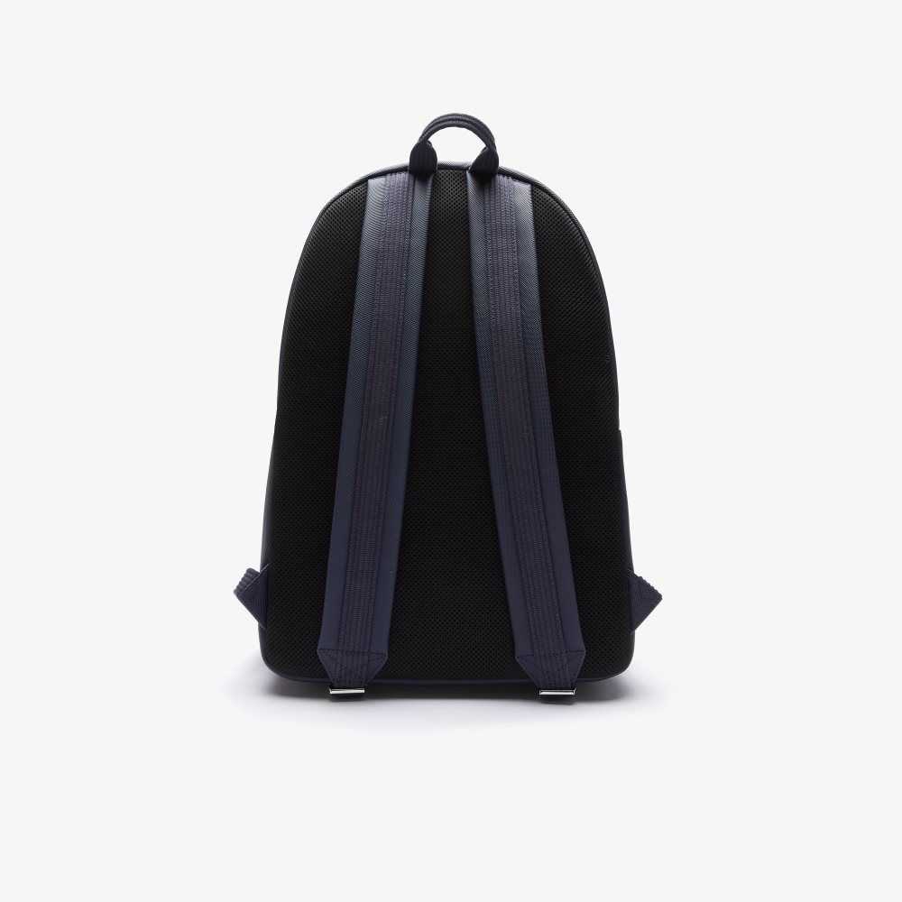 Lacoste Classic Petit Pique Backpack Marineblå | 2310-GCUKA