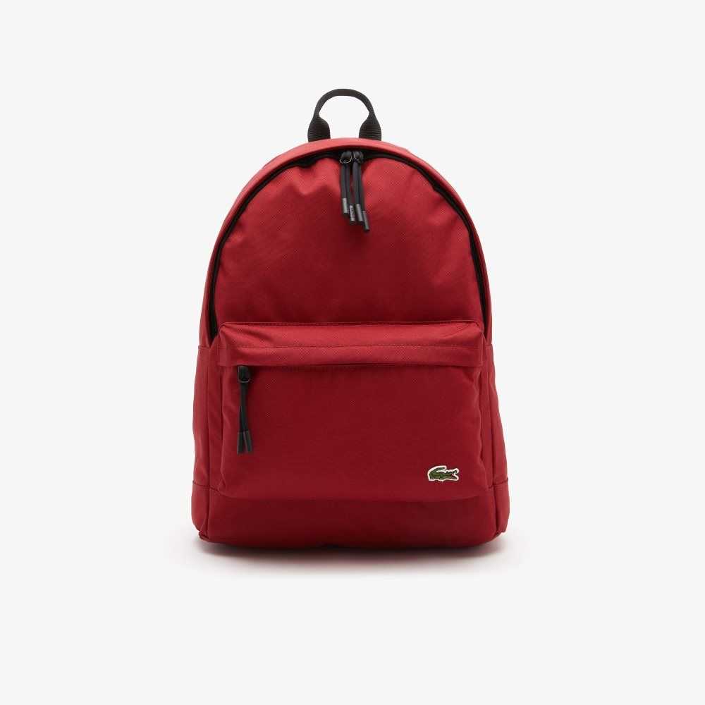 Lacoste Computer Compartment Backpack Rød | 1025-IGYEP