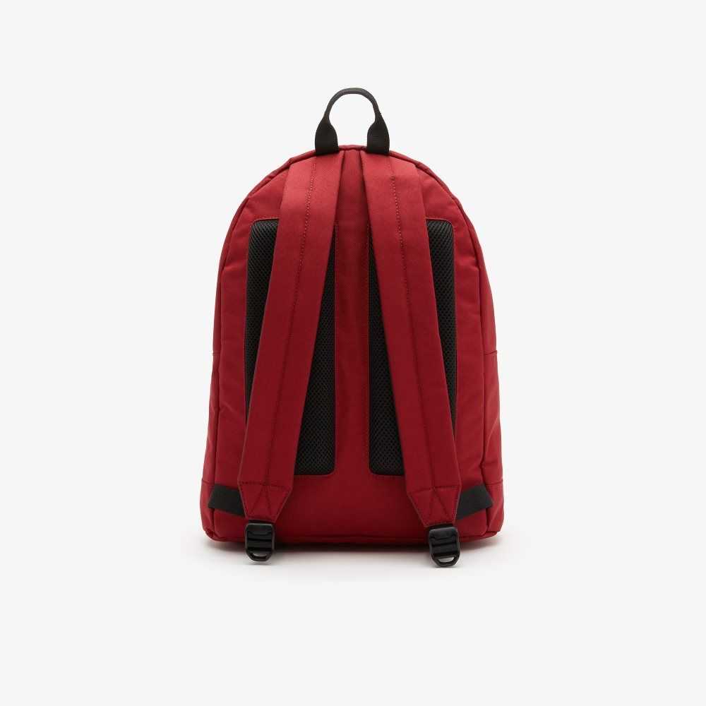 Lacoste Computer Compartment Backpack Rød | 1025-IGYEP