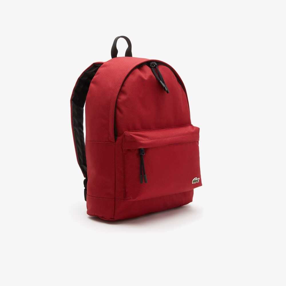 Lacoste Computer Compartment Backpack Rød | 1025-IGYEP