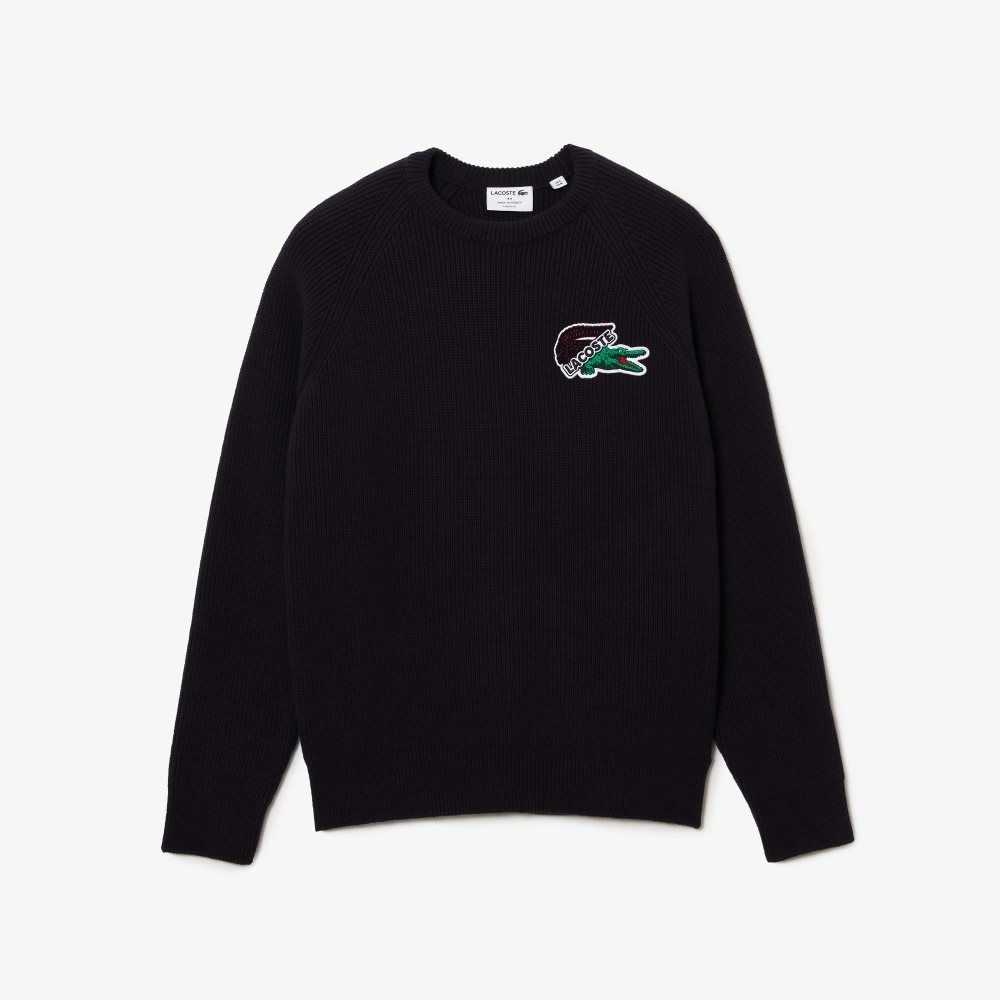 Lacoste Crocodile Marineblå Blå | 9268-ATCUP