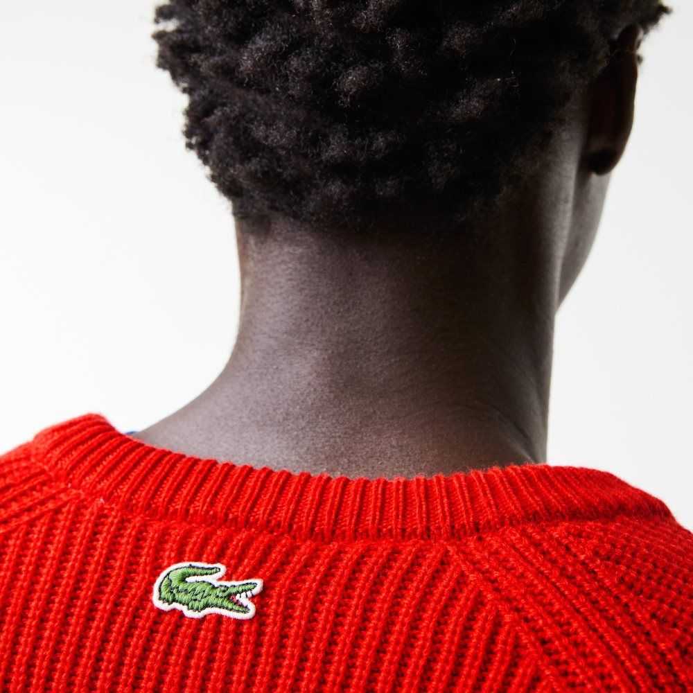 Lacoste Crocodile Rød | 1690-QECYZ