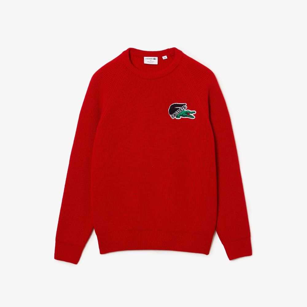 Lacoste Crocodile Rød | 1690-QECYZ