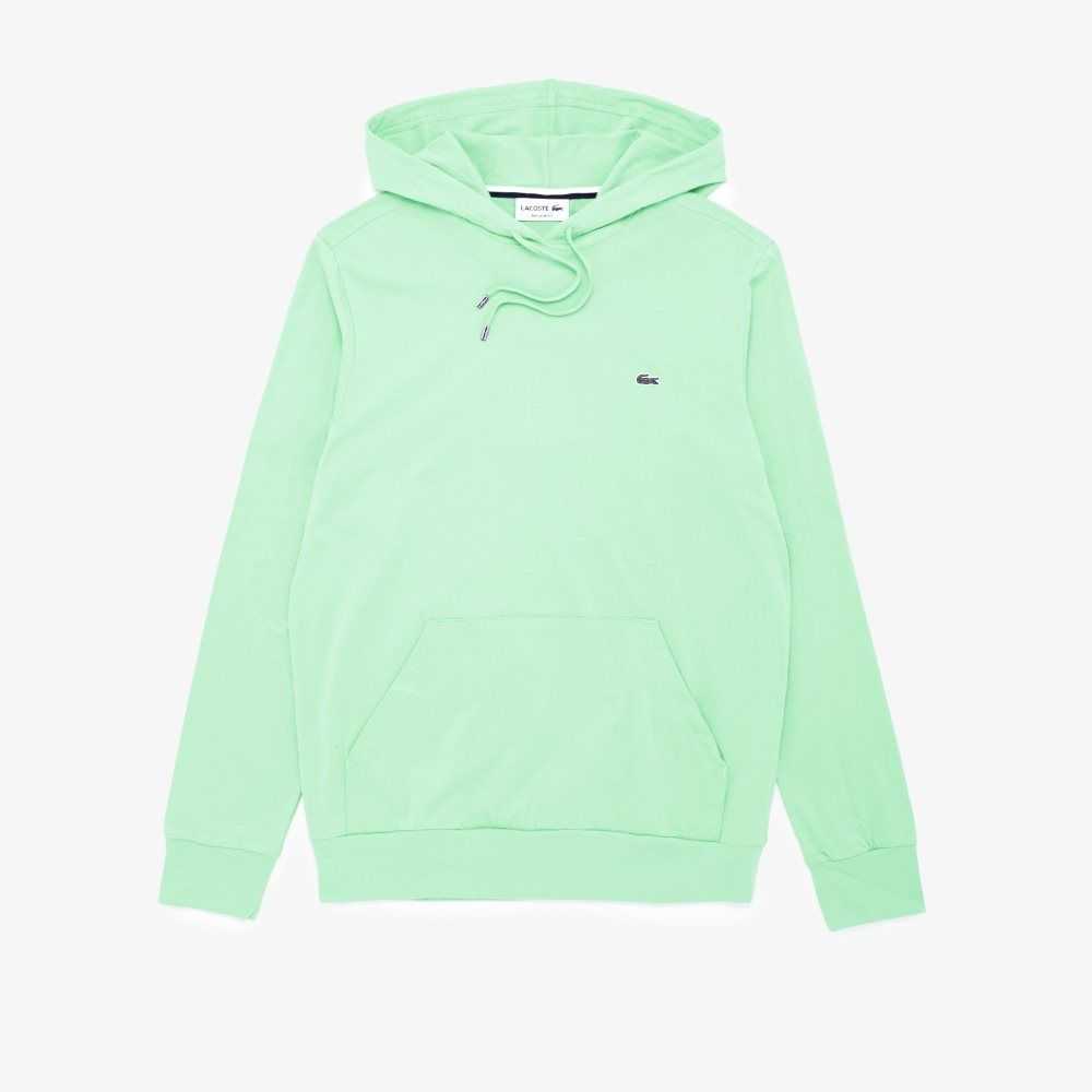 Lacoste Hette Bomull Jersey Sweatshirt Lyse Grønn | 1659-MHPGO