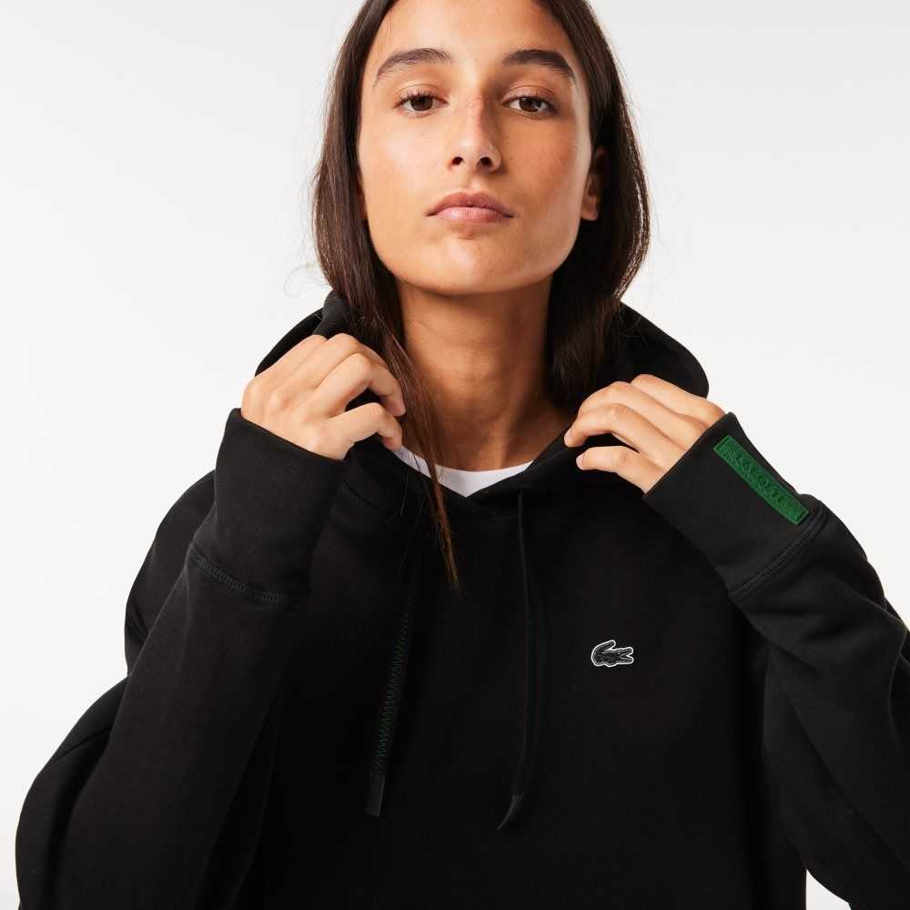 Lacoste Hette Sweatshirt Svarte | 7509-FCYXR