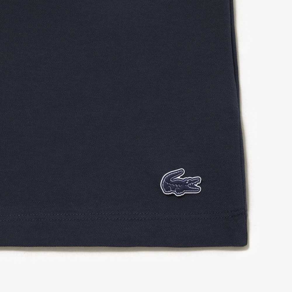 Lacoste Høye Fit Logo Blå | 3590-FTNBV