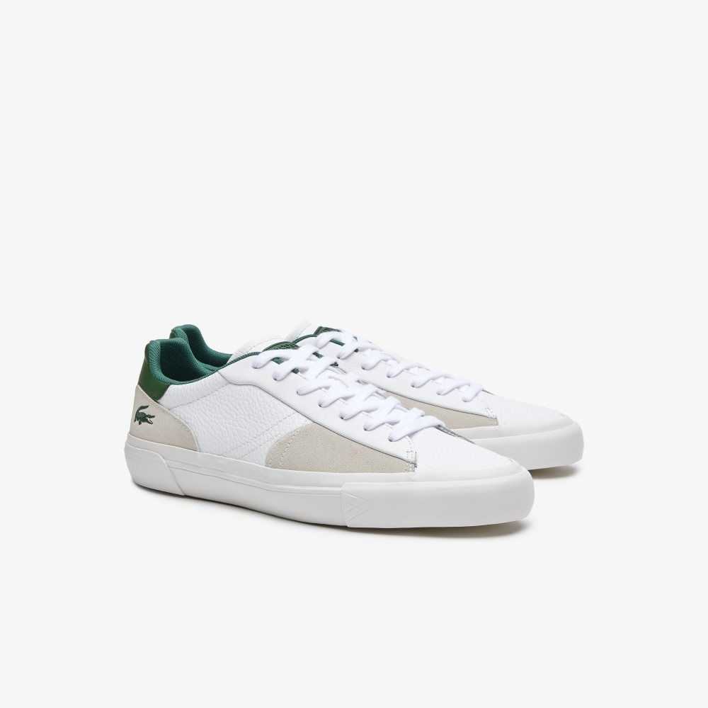 Lacoste L006 Lær Hvite Mørke Grønn | 0653-ISCLX