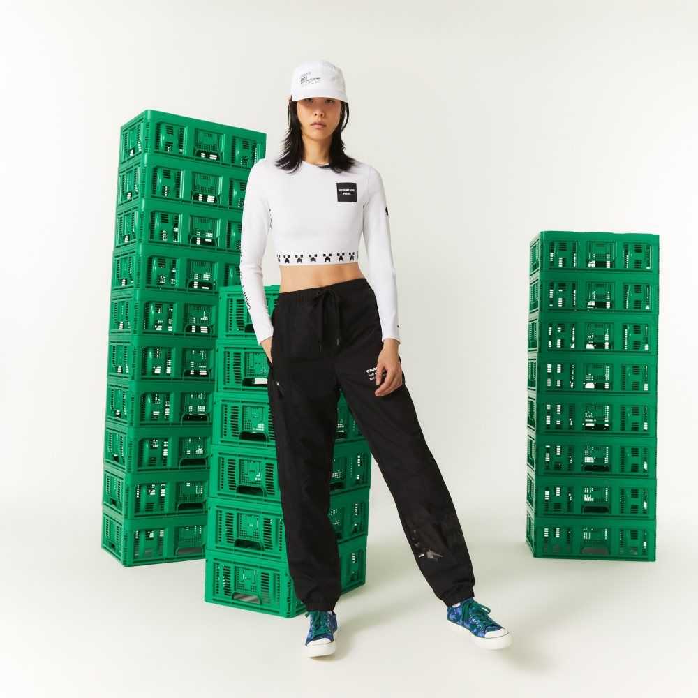 Lacoste LIVE x Minecraft Nylon Svarte | 8102-HBVTU