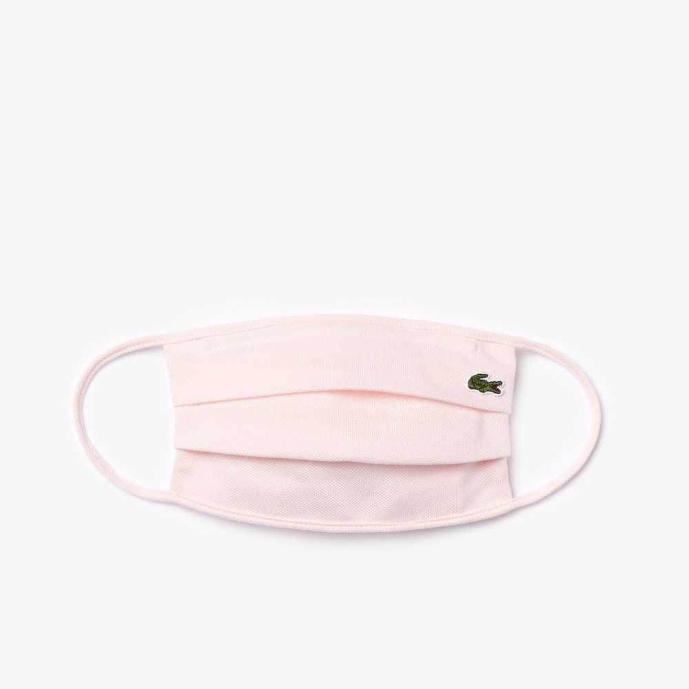 Lacoste L.12.12 Bomull Pique' Face Protection Mask Lyse Rosa | 5204-HMRBX