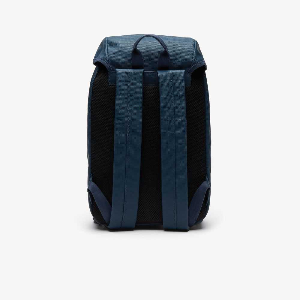 Lacoste L.12.12 Concept Flap Coated Canvas Backpack Multicolor | 3420-NZKAC