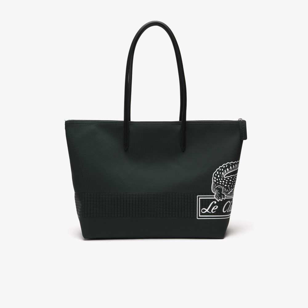 Lacoste L.12.12 Large Contrast Print Tote Multicolor | 8175-YGFOM