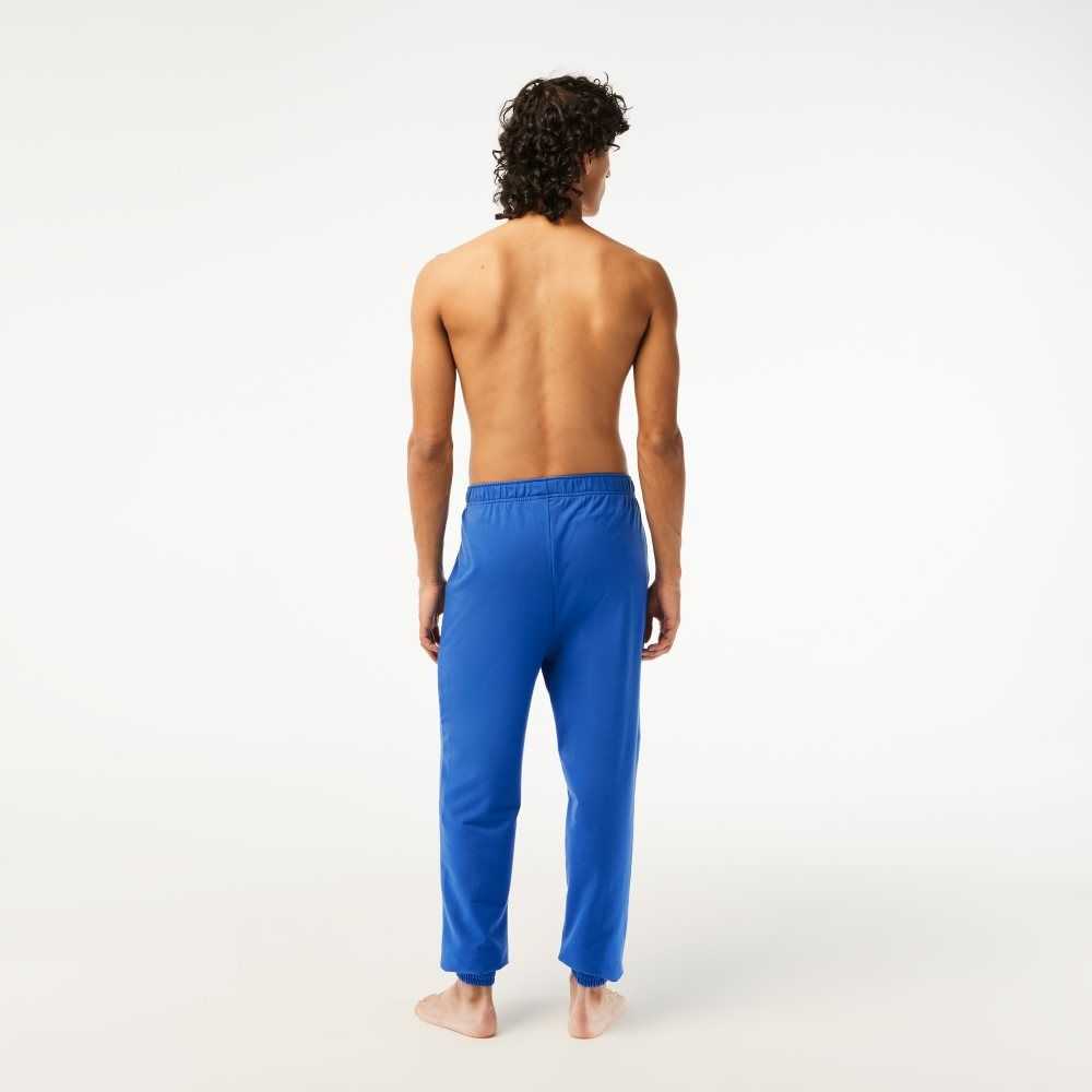 Lacoste Lette Lounge Pants Blå | 7315-KQONB