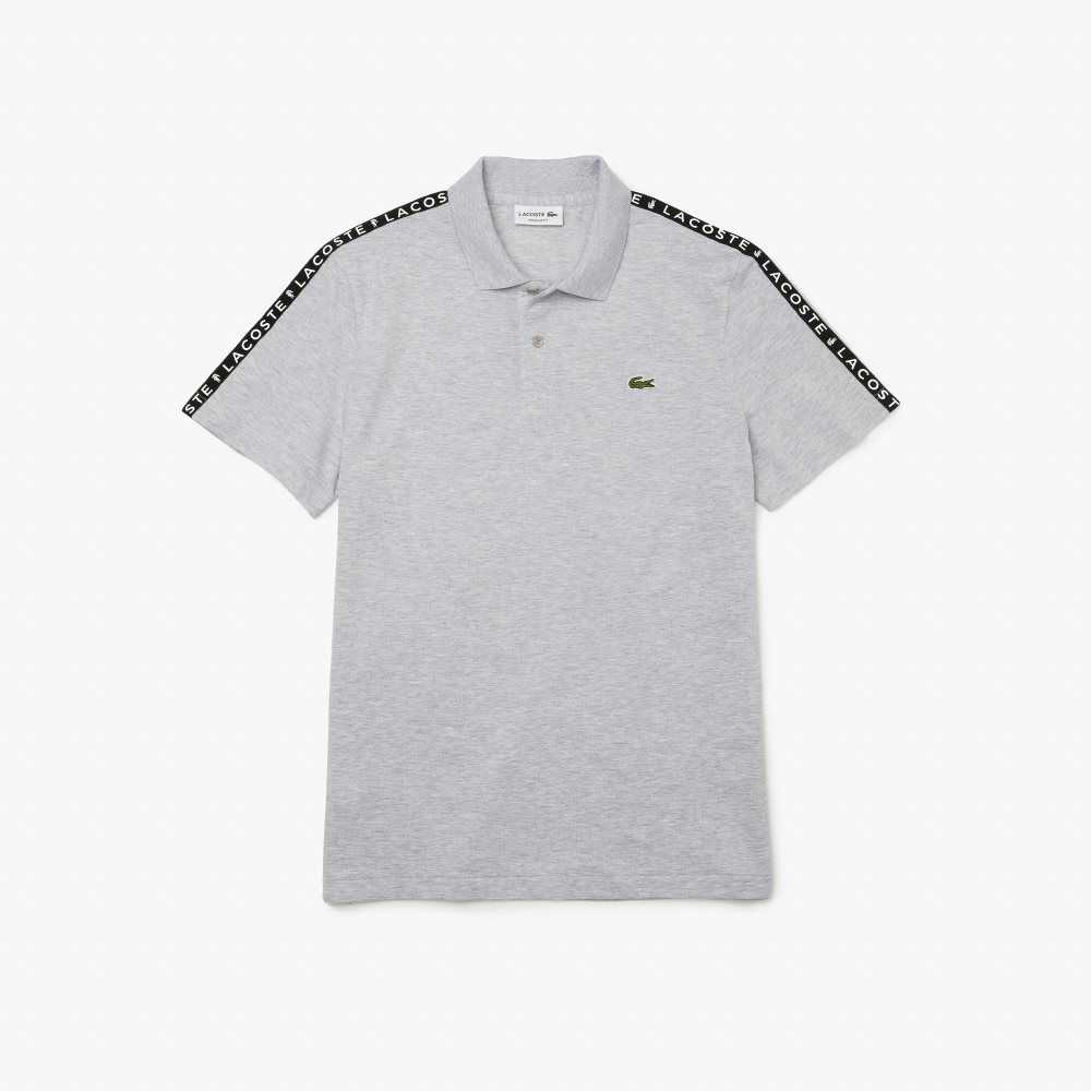 Lacoste Lettered Band Ultra-Lette Bomull Grå | 0531-FDXSM