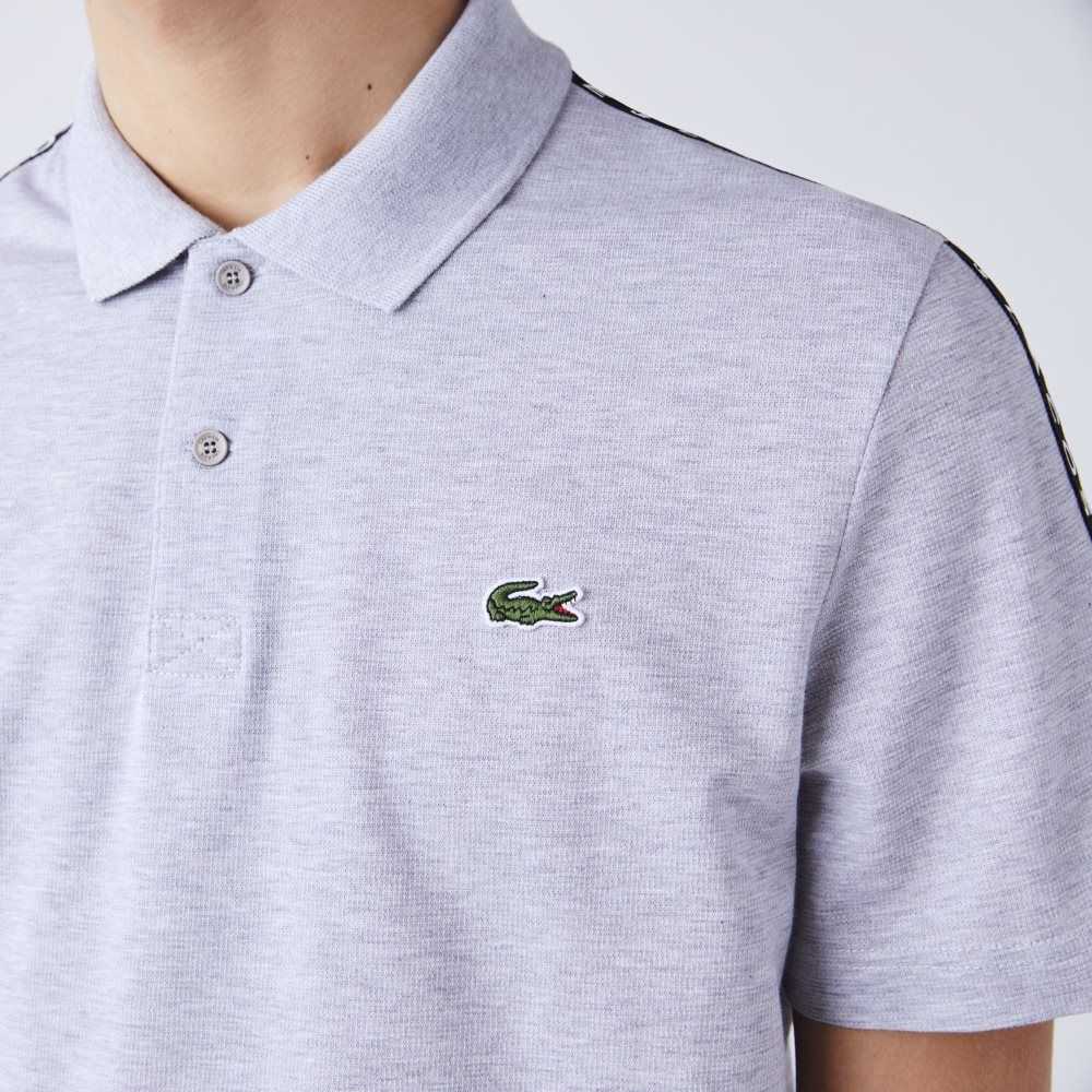 Lacoste Lettered Band Ultra-Lette Bomull Grå | 0531-FDXSM