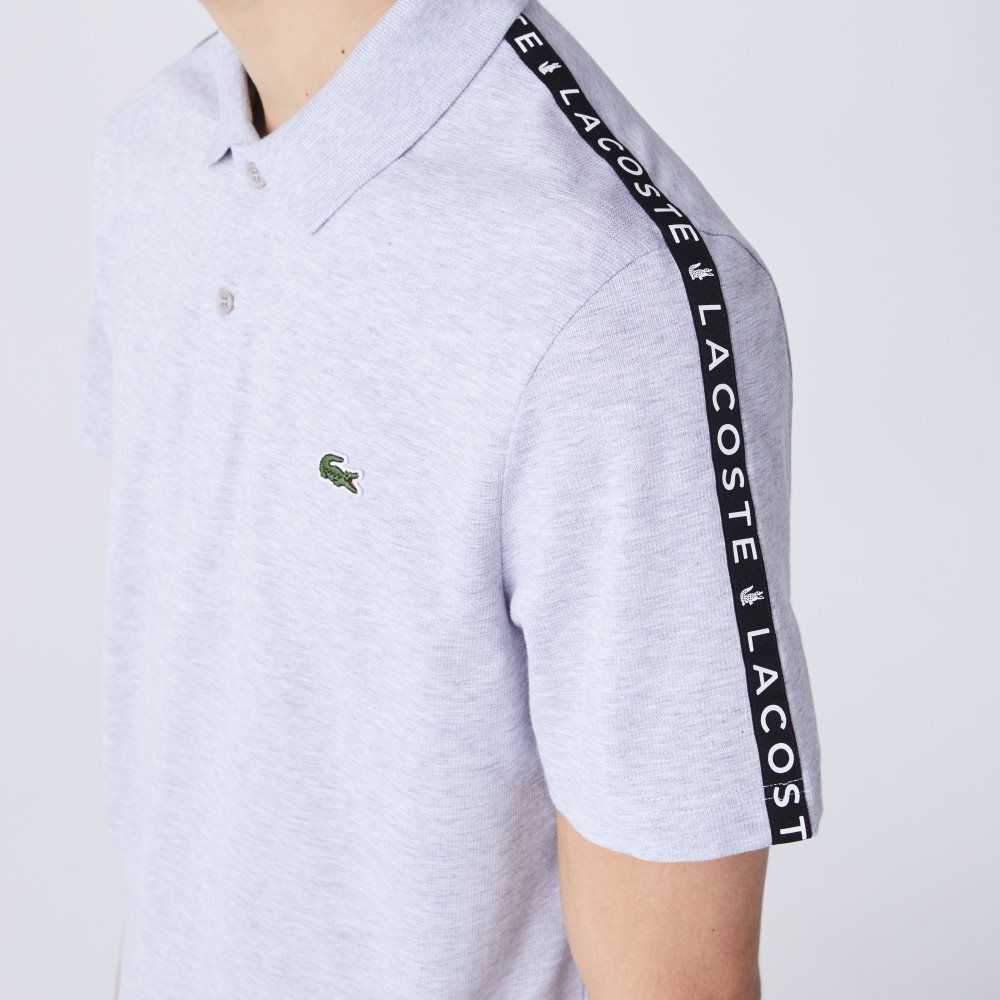 Lacoste Lettered Band Ultra-Lette Bomull Grå | 0531-FDXSM