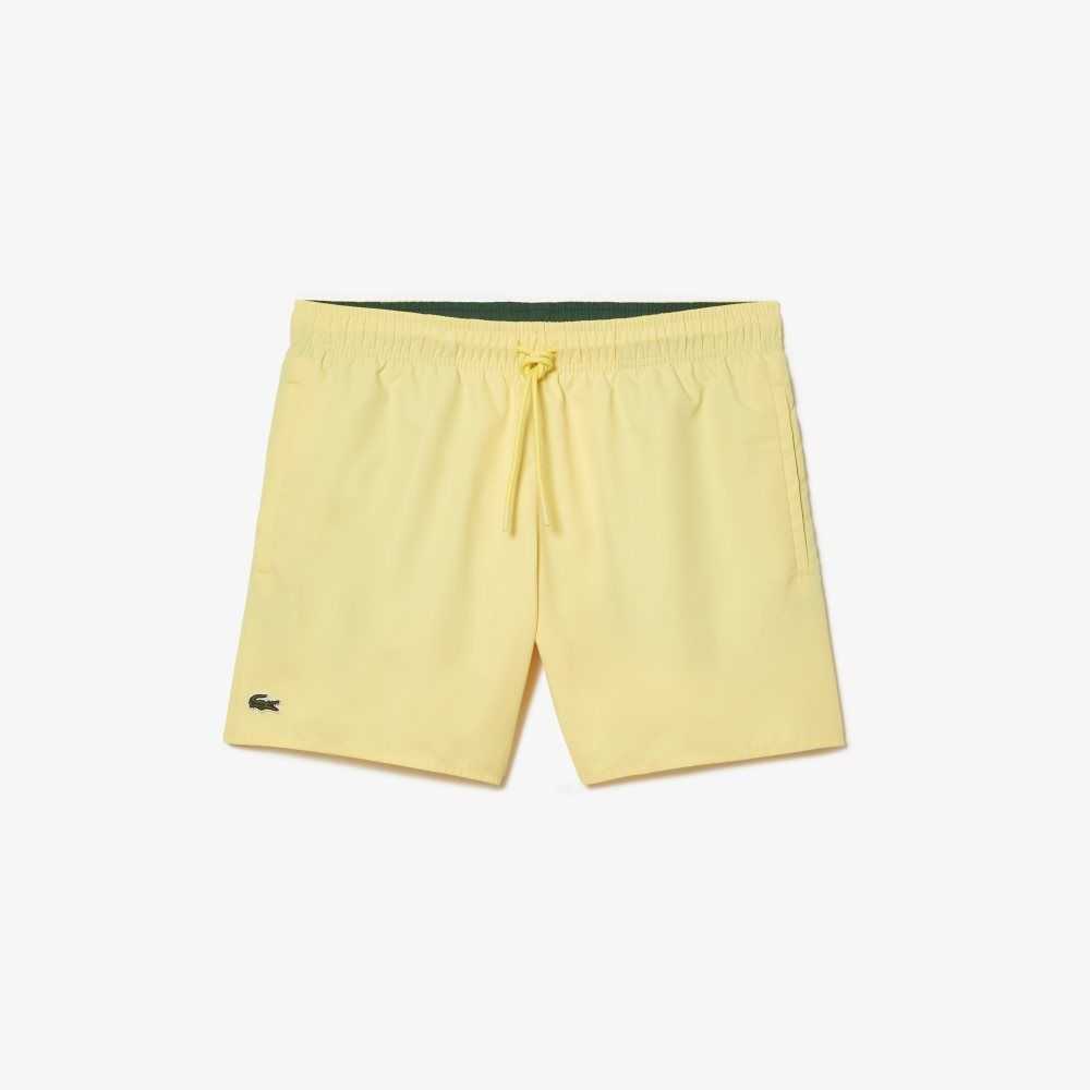 Lacoste Light Quick-Dry Swim Gul Grønn | 9280-SWUPL