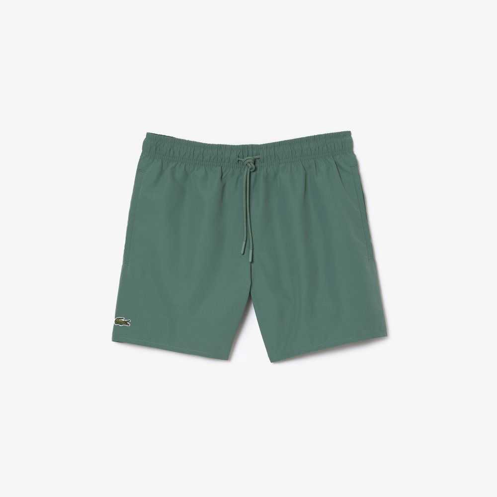 Lacoste Light Quick-Dry Swim Khaki Grønn Grønn | 7940-AWKRX