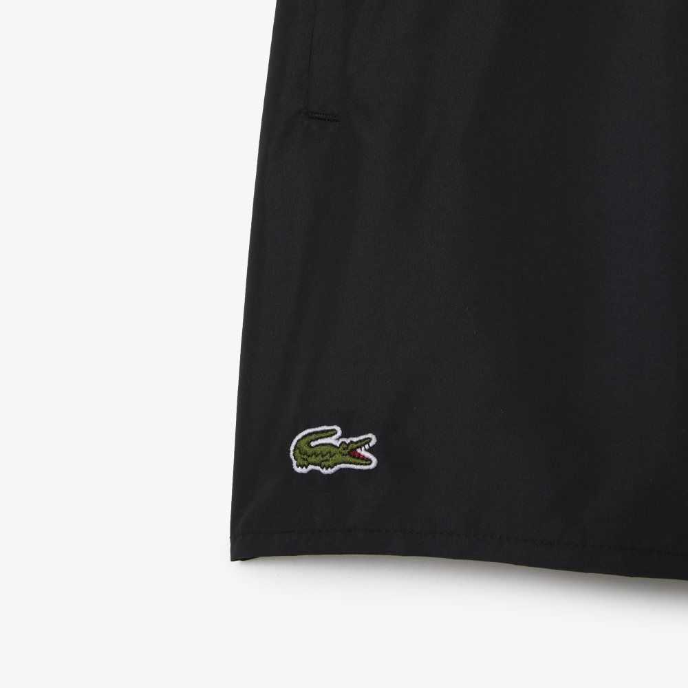 Lacoste Light Quick-Dry Swim Svarte Grønn | 4683-SWRTN