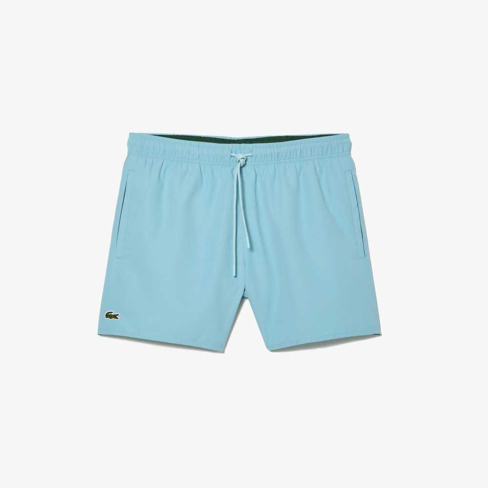 Lacoste Light Quick-Dry Swim Turkis Grønn | 6059-MSXTQ