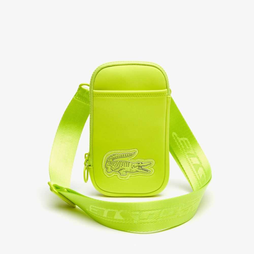 Lacoste Logo Reima Smartphone Holder Lyse Grønn | 3785-DCEKG