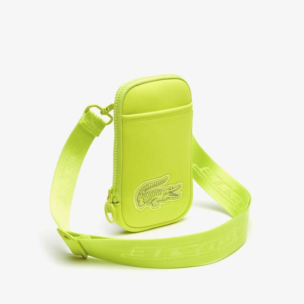 Lacoste Logo Reima Smartphone Holder Lyse Grønn | 3785-DCEKG