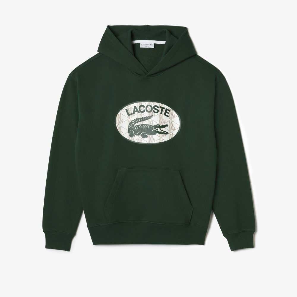 Lacoste Loose Fit Branded Monogram Hette Grønn | 8702-CSWEV