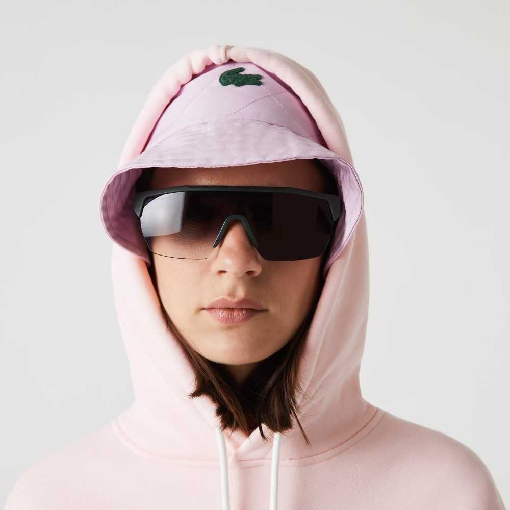 Lacoste Loose Fit Hette Organic Bomull Lyse Rosa | 4312-RTIPU