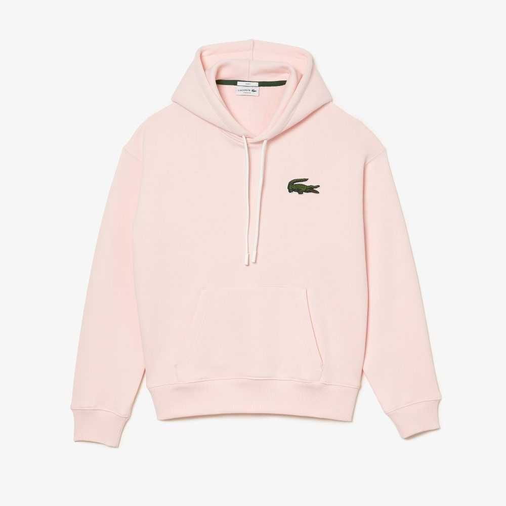 Lacoste Loose Fit Hette Organic Bomull Lyse Rosa | 4312-RTIPU