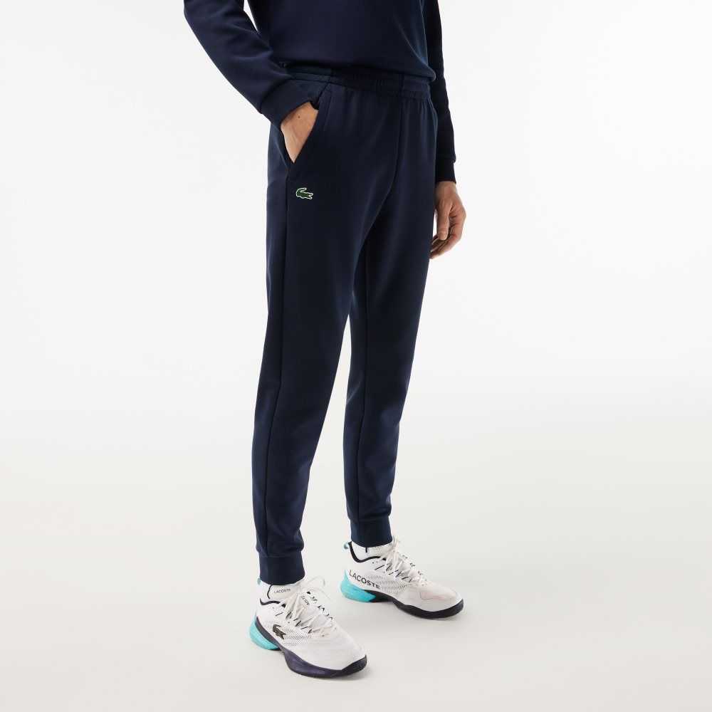 Lacoste Mesh Panels Trackpants Marineblå Blå | 4217-BGUJZ