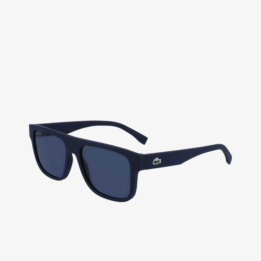 Lacoste Modified Rectangle Plant Based Resin L.12.12 Blå | 9631-CIYLN