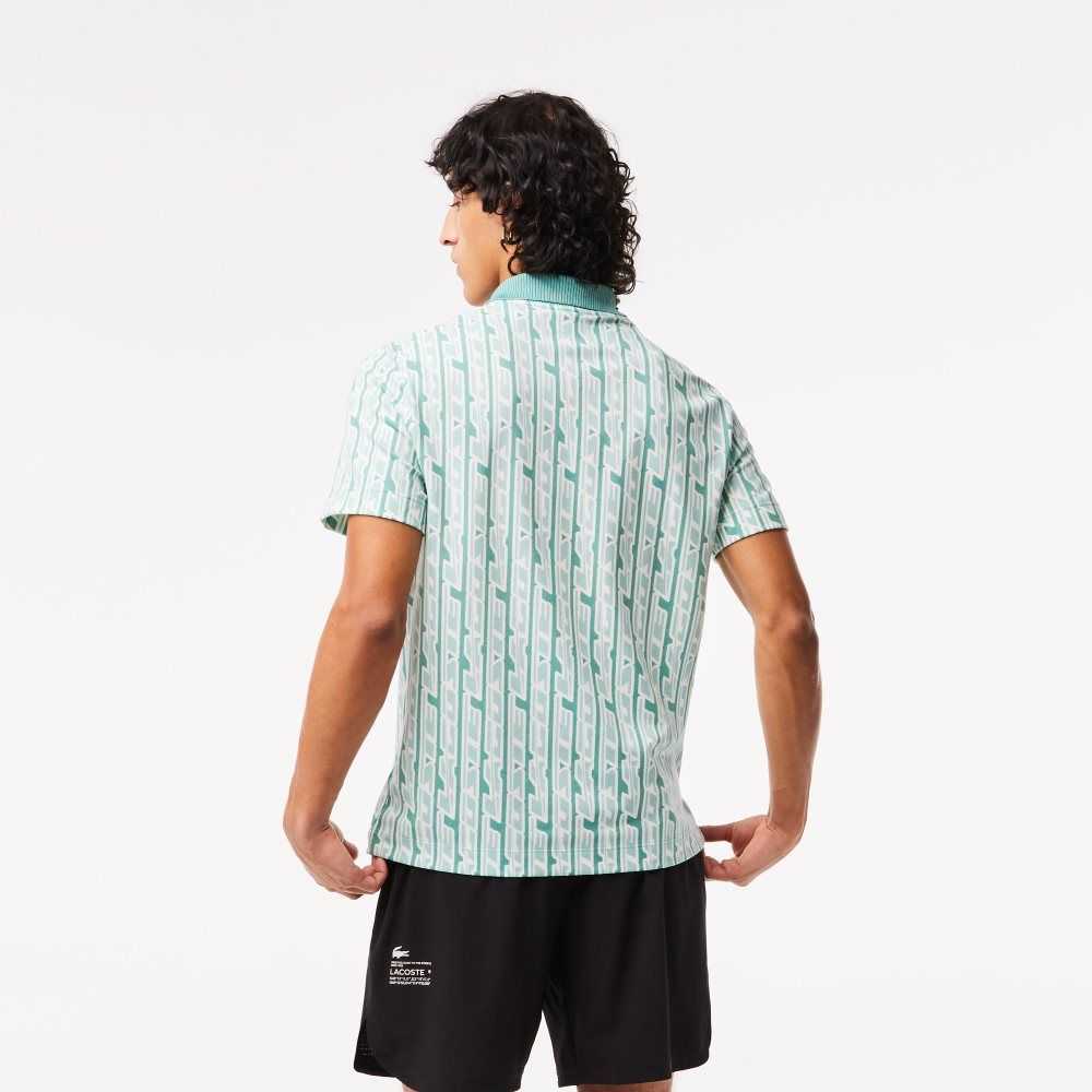 Lacoste Movement Two-Tone Printed Grønn Lyse Grønn | 7854-ZFGVL