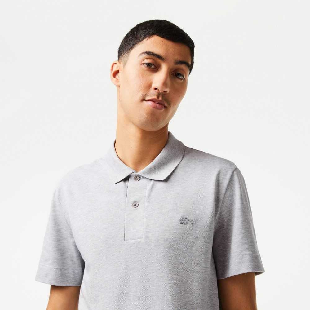 Lacoste Movement Ultra Light Pique Grå | 6134-TMYAK