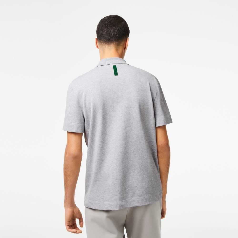 Lacoste Movement Ultra Light Pique Grå | 6134-TMYAK