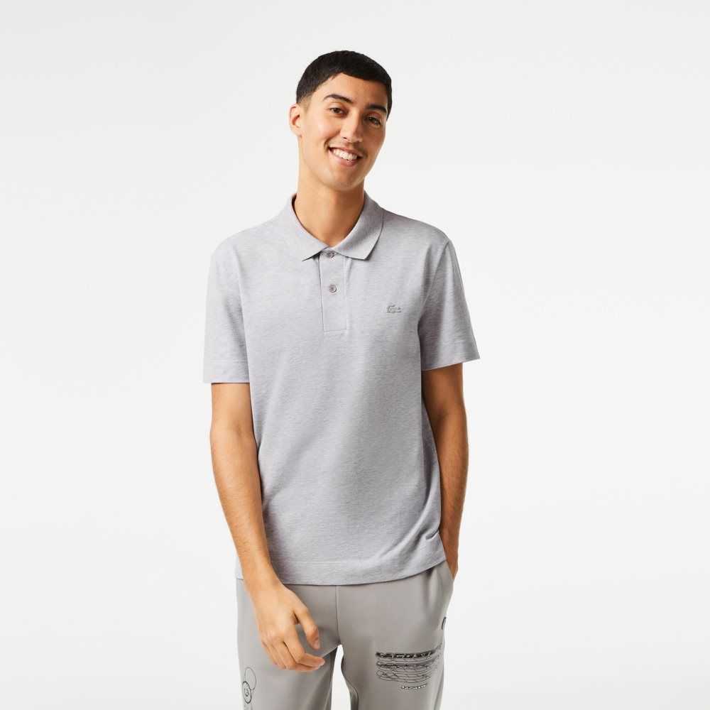 Lacoste Movement Ultra Light Pique Grå | 6134-TMYAK