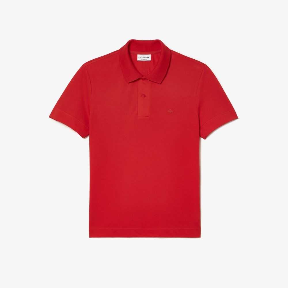 Lacoste Movement Ultra Light Pique Rød | 9150-QBDZG