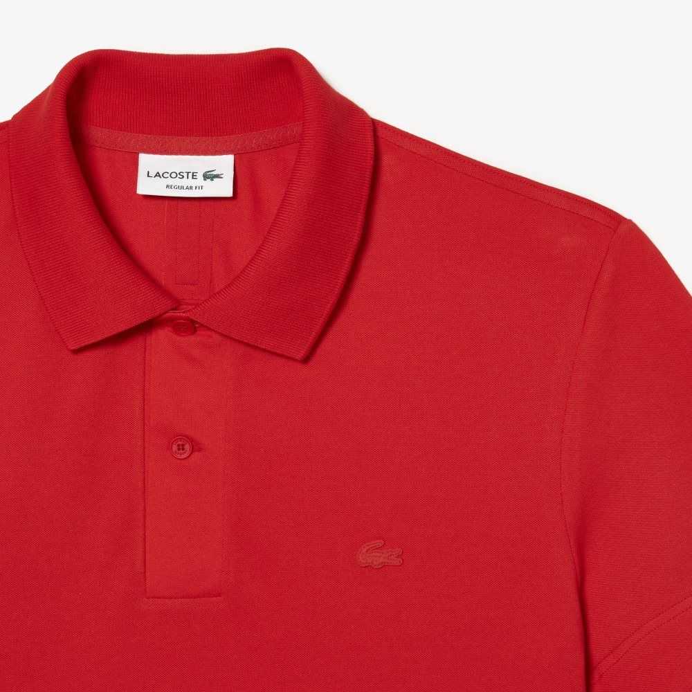 Lacoste Movement Ultra Light Pique Rød | 9150-QBDZG