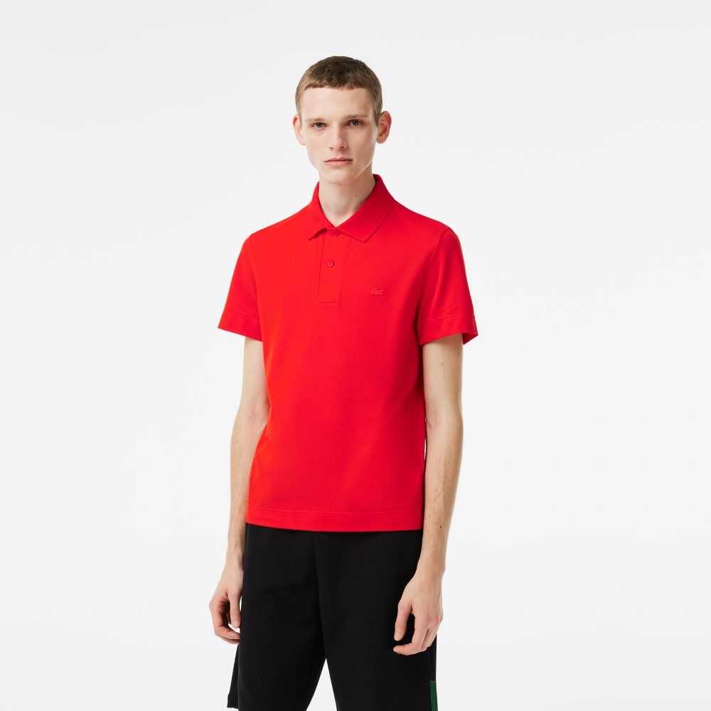 Lacoste Movement Ultra Light Pique Rød | 9150-QBDZG