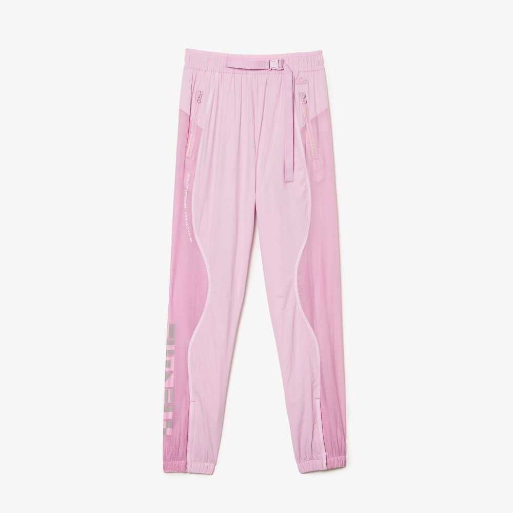 Lacoste Nautical Print Trackpants Rosa | 0274-RJCNO