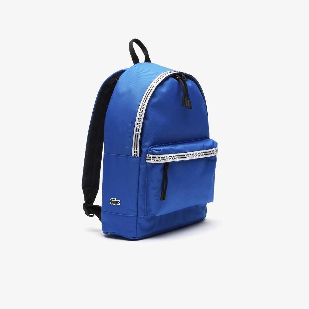 Lacoste Neocroc Backpack with Zipped Logo Straps Multicolor | 7816-AJMDW