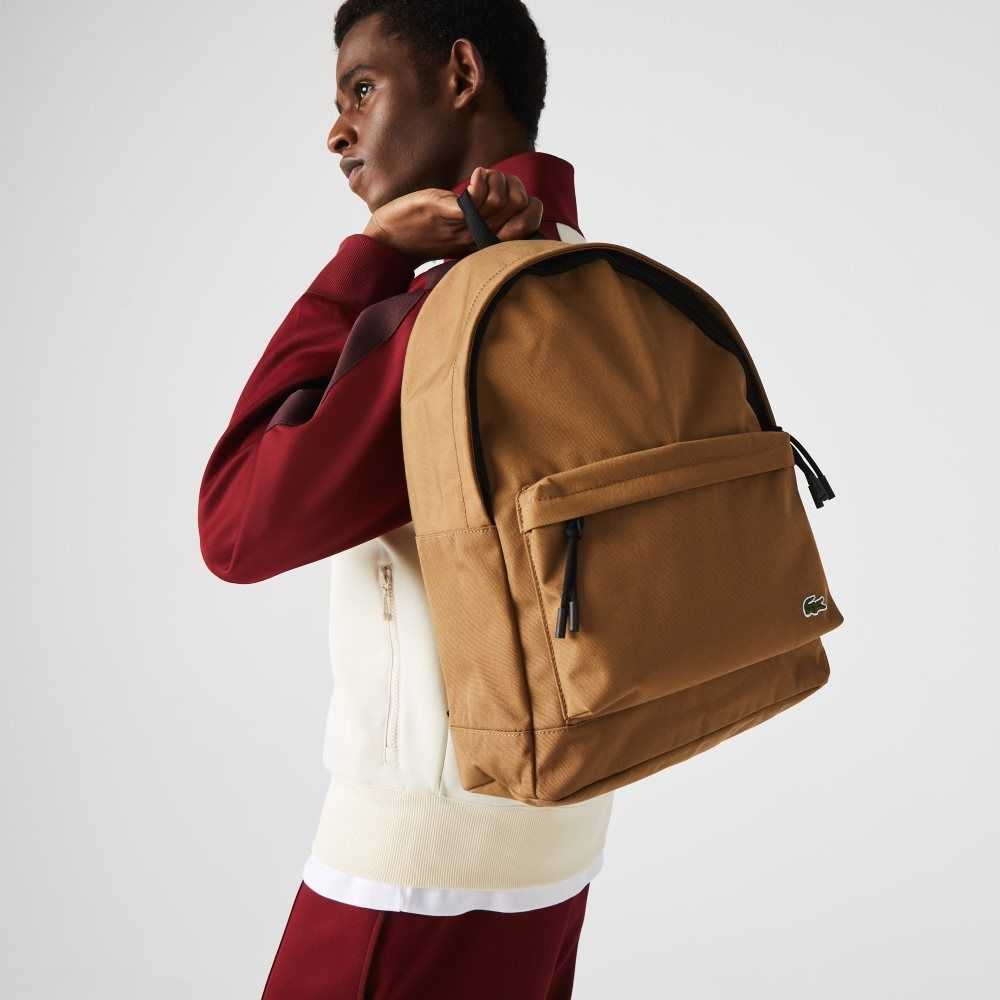 Lacoste Neocroc Canvas Backpack Multicolor | 2937-KPLMZ