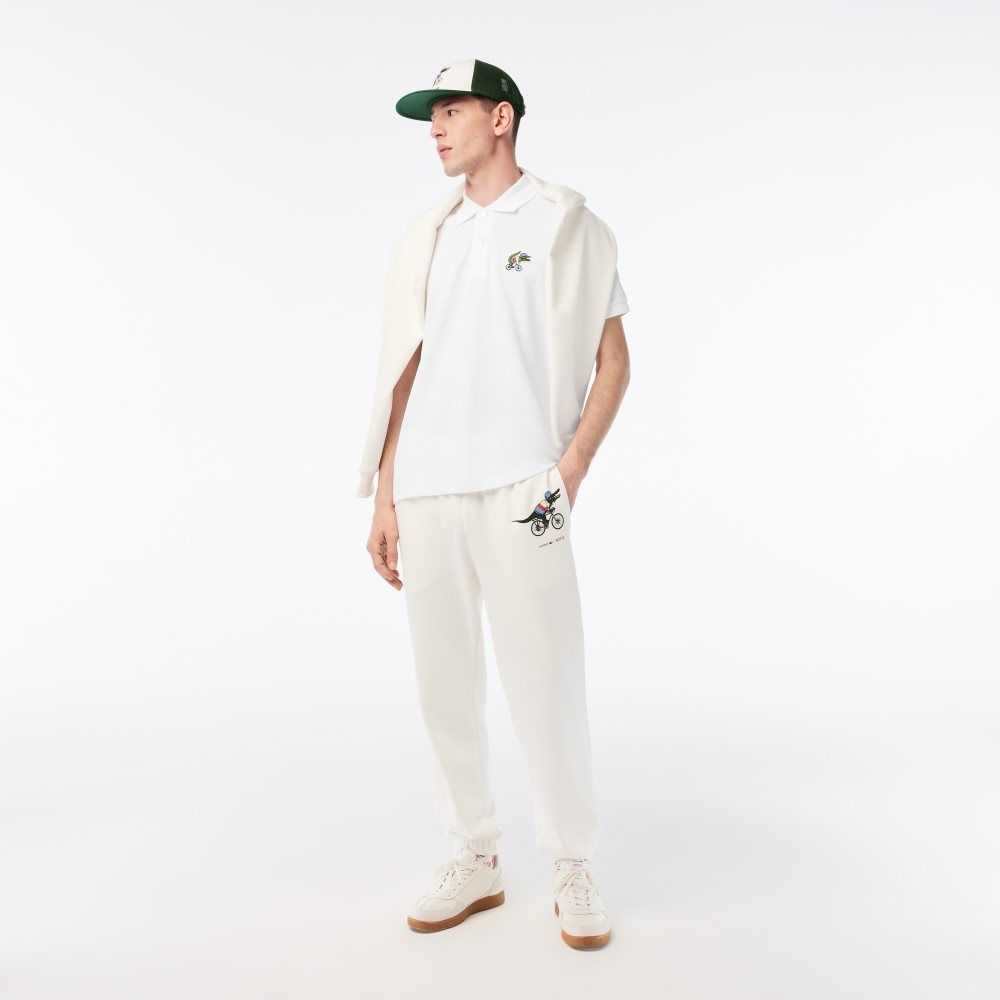 Lacoste Netflix Organic Bomull Multicolor | 3687-XBFEG