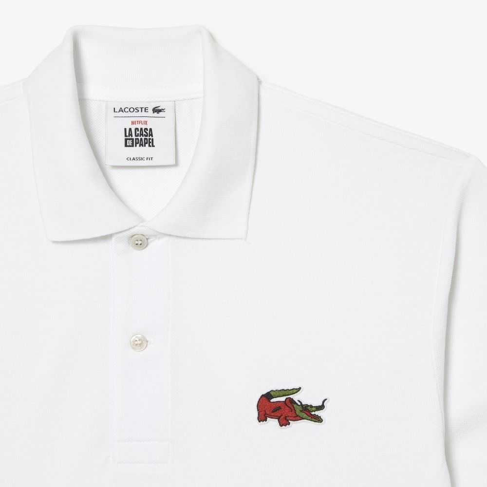 Lacoste Netflix Organic Bomull Multicolor | 6927-CSBDQ