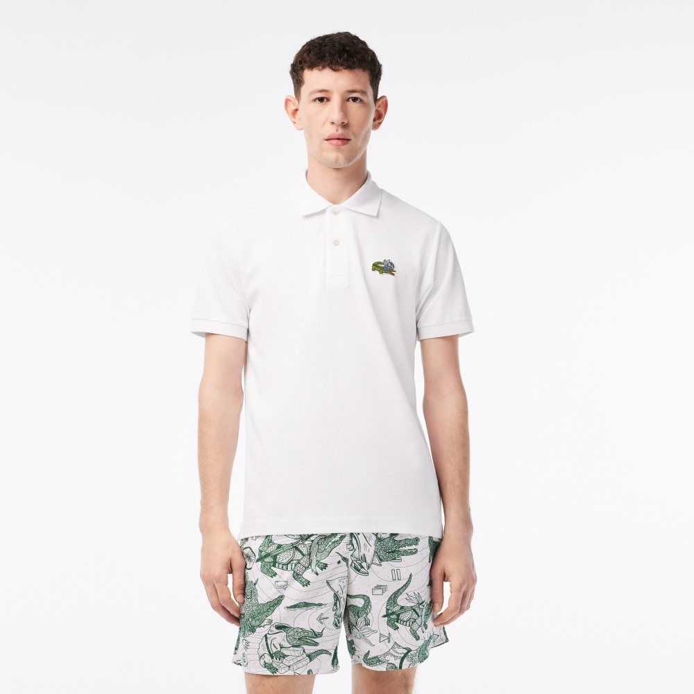 Lacoste Netflix Organic Bomull Multicolor | 9347-DRJOK