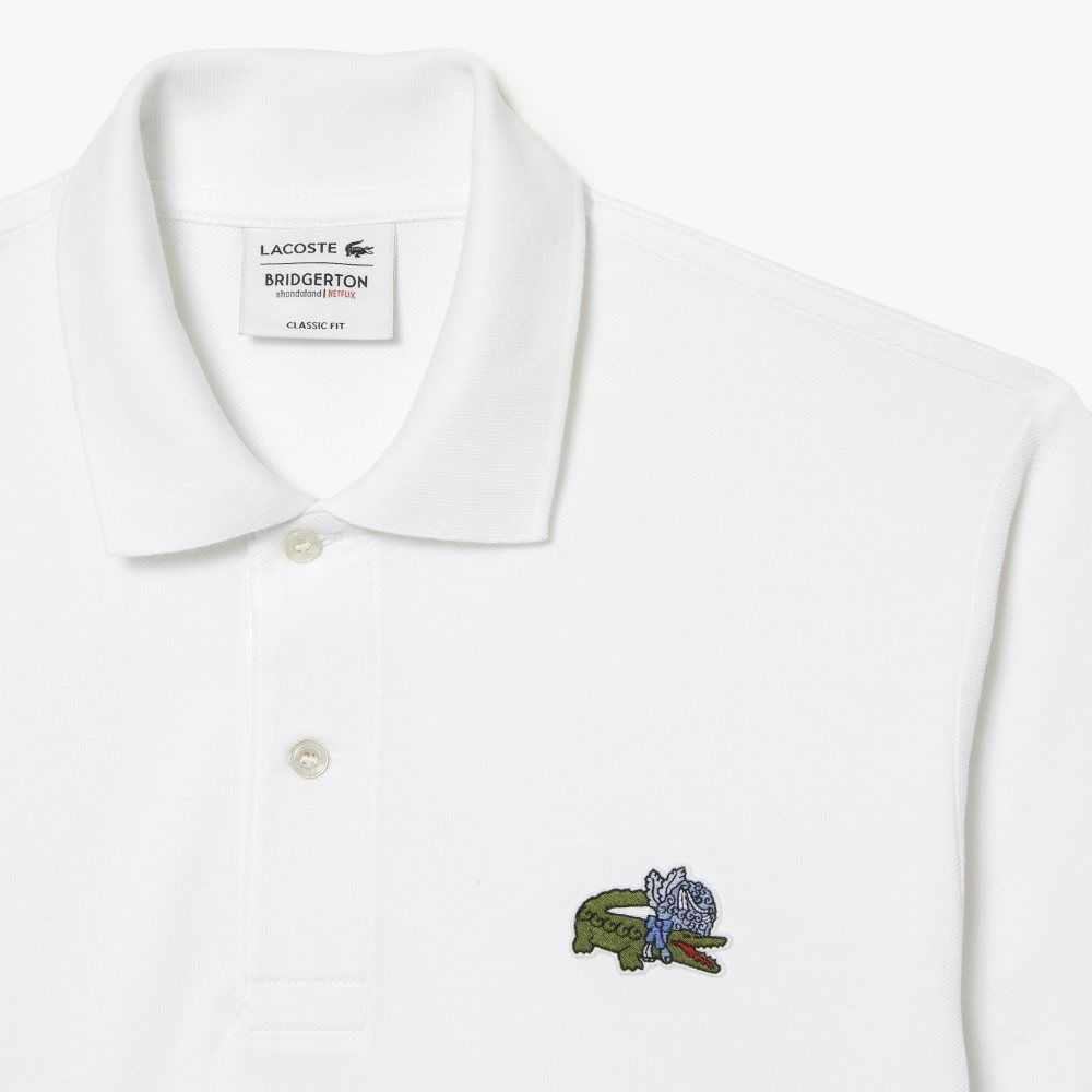 Lacoste Netflix Organic Bomull Multicolor | 9347-DRJOK