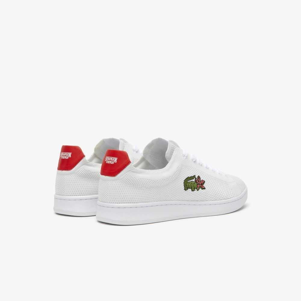 Lacoste Netflix Stranger Things Carnaby Piquee Hvite Rød | 8791-CVBOD