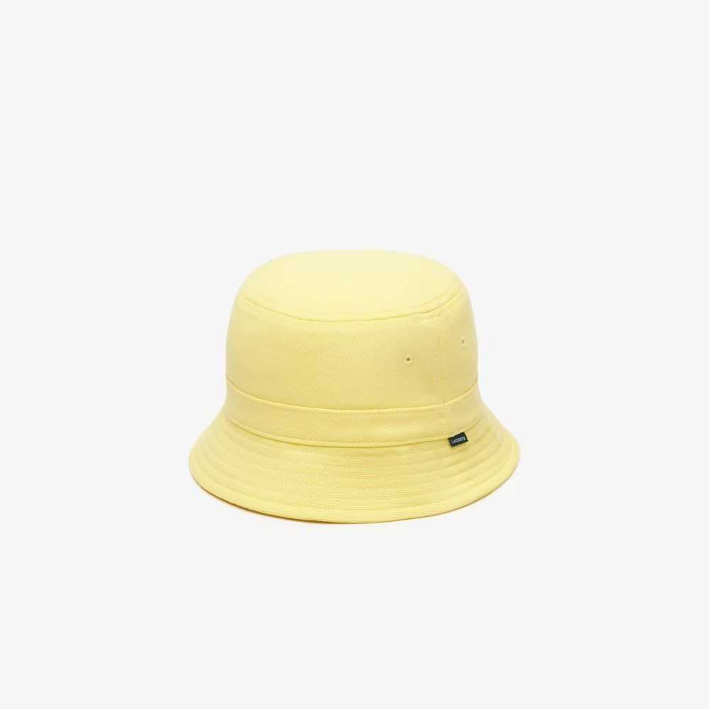 Lacoste Organic Bomull Bucket Gul | 0695-SEDMX